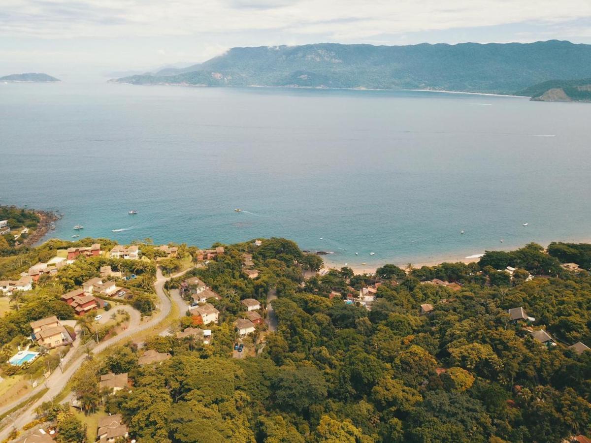Bangalo Com Vista Para O Mar No Condominio Yacamim Ilhabela Praia Do Curral Exteriér fotografie